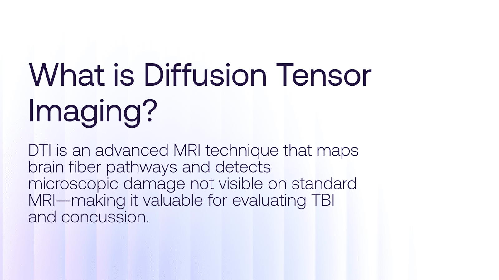 Diffusion tensor imaging (DTI) explained as advanced MRI technique for brain fiber mapping
